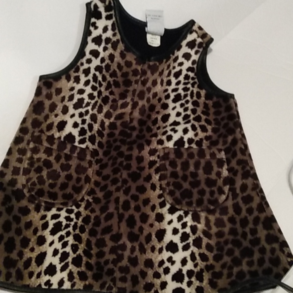 Gap leopard pull over dress